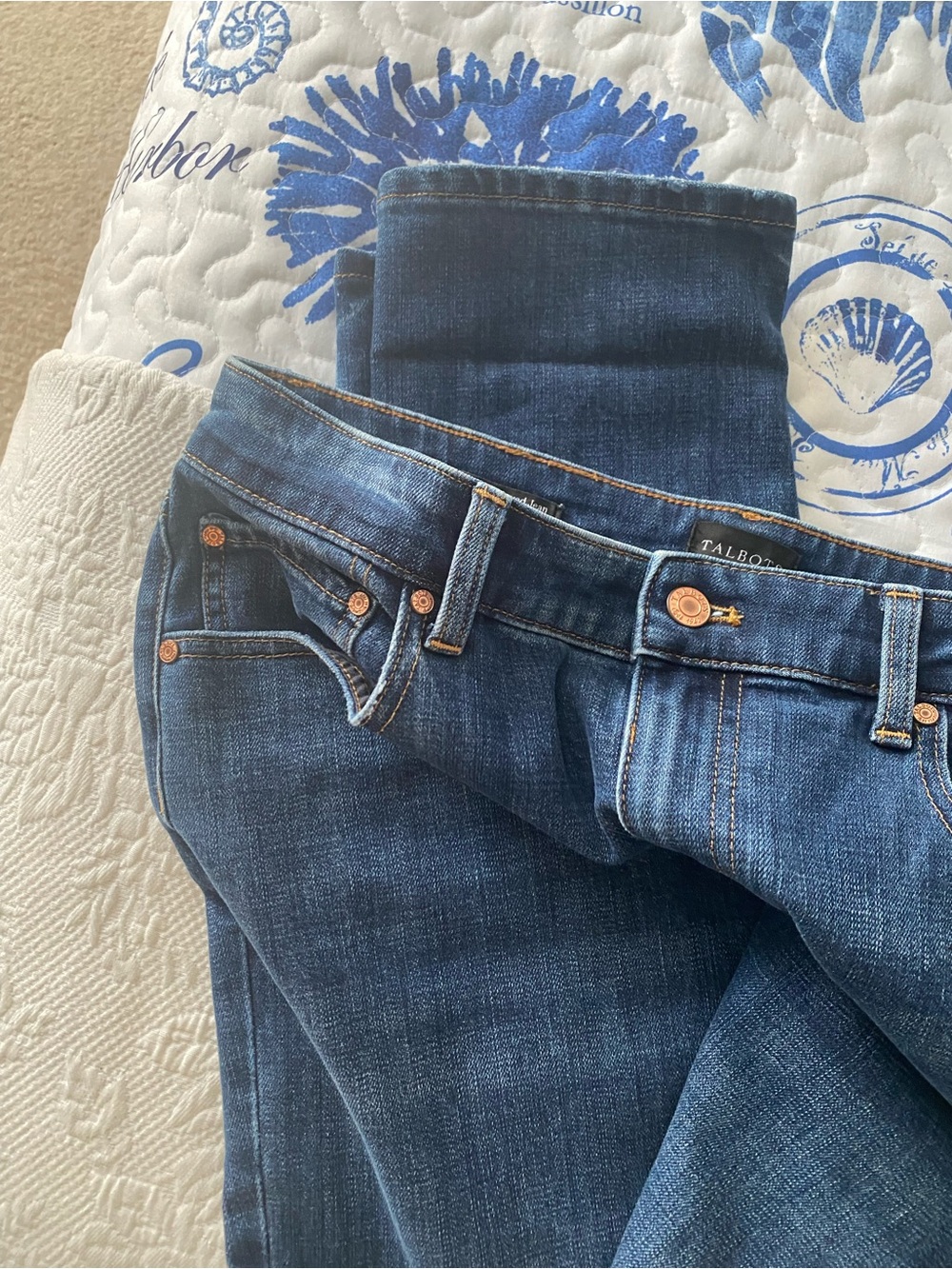 Talbots Women's Dark Indigo Skinny Jeans